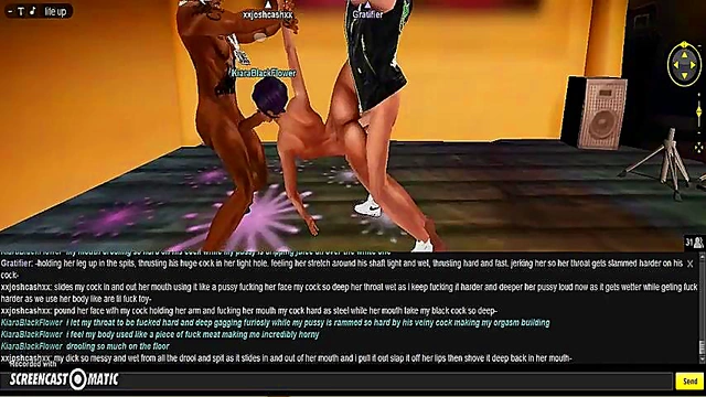 Kiara Gets Gangbanged in 3D Hentai Porn Animation