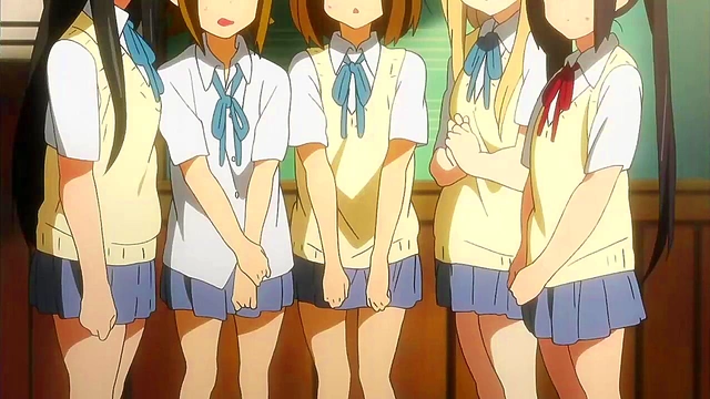 K-ON! Anime Girls Rock Out With Sexual Energy & Seductive Moves