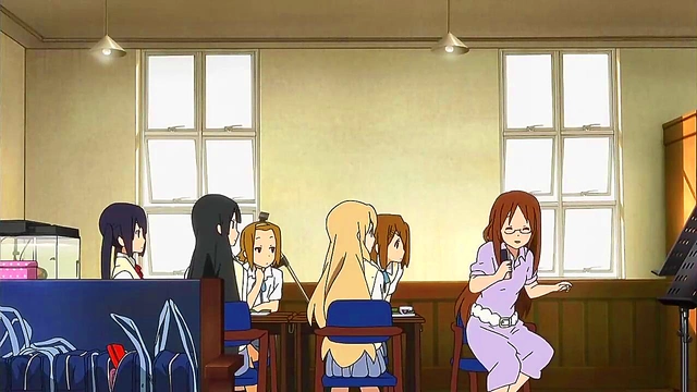 K-ON! Anime Girls Rock Out With Sexual Energy & Seductive Moves