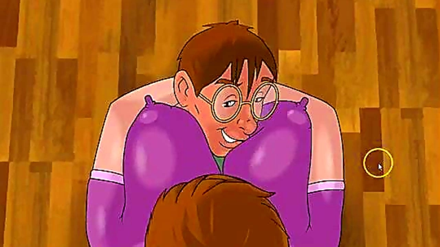 Best Friends Meet for Hot Hentai Sex in Flash Game Adventure