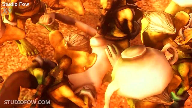 Alice's Madness – Anime Demon Gangbang With Blowjob, Handjob & Creampie Finale