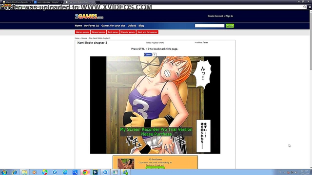 Horny Nami Fucks Robin In Steamy Hentai Action Scene