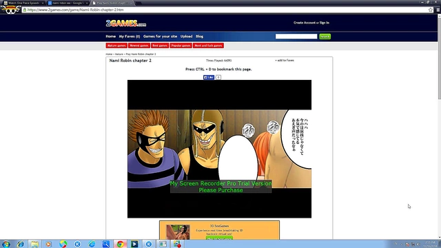 Horny Nami Fucks Robin In Steamy Hentai Action Scene