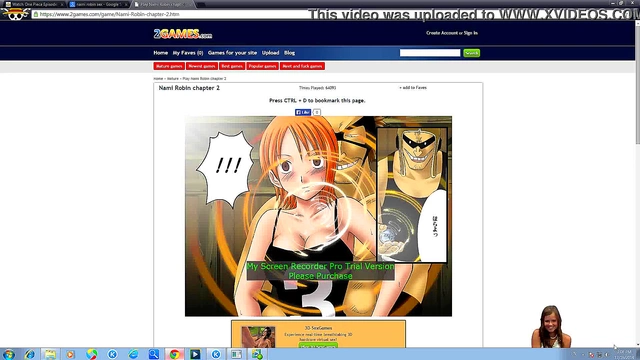 Horny Nami Fucks Robin In Steamy Hentai Action Scene