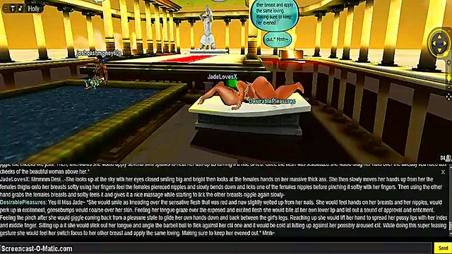 Jade Fights Back With Hot 3D Anime DP Action In IMVU Game Porn