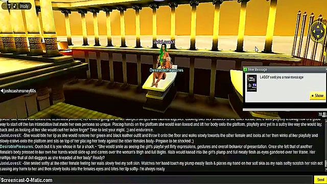 Jade Fights Back With Hot 3D Anime DP Action In IMVU Game Porn