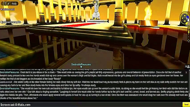 Jade Fights Back With Hot 3D Anime DP Action In IMVU Game Porn