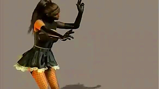 Redhead MILF Sucks dick Hardcore in 3D Anime Blowjob Fantasy