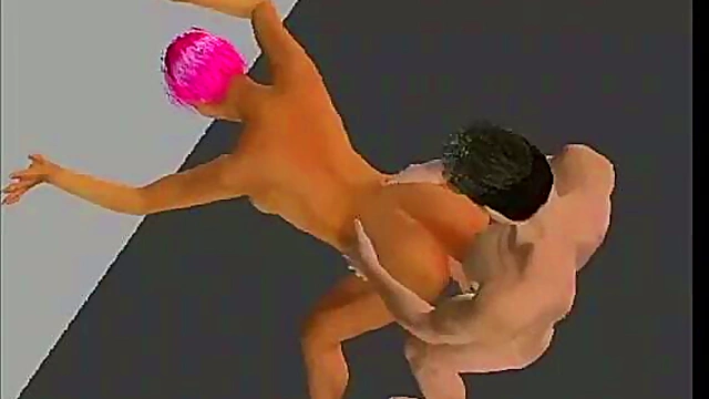 Redhead MILF Sucks dick Hardcore in 3D Anime Blowjob Fantasy