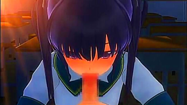 Teen Toon Babe Sucks Dick & Gets DoubleCum Orgasm In Hardcore Hentai Fantasy