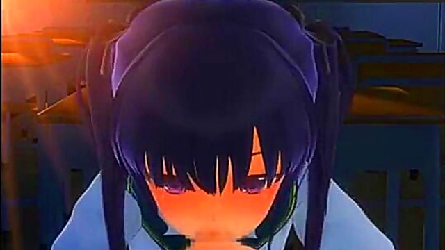 Teen Toon Babe Sucks Dick & Gets DoubleCum Orgasm In Hardcore Hentai Fantasy