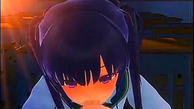 Teen Toon Babe Sucks Dick & Gets DoubleCum Orgasm In Hardcore Hentai Fantasy