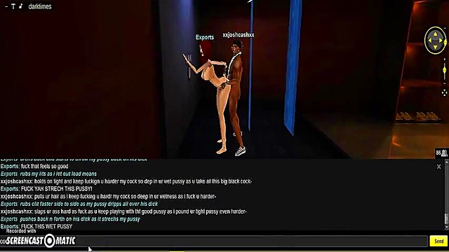 3D Hentai Game Chick Gets Fucked In Shower Room Fantasy Scene