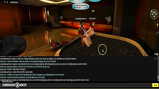 3D Hentai Game Chick Gets Fucked In Shower Room Fantasy Scene