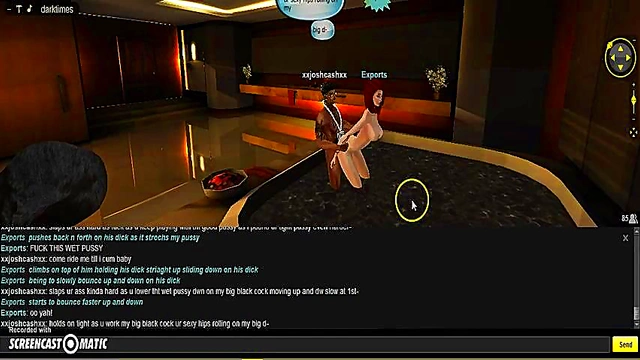 3D Hentai Game Chick Gets Fucked In Shower Room Fantasy Scene