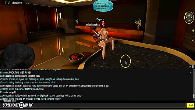 3D Hentai Game Chick Gets Fucked In Shower Room Fantasy Scene