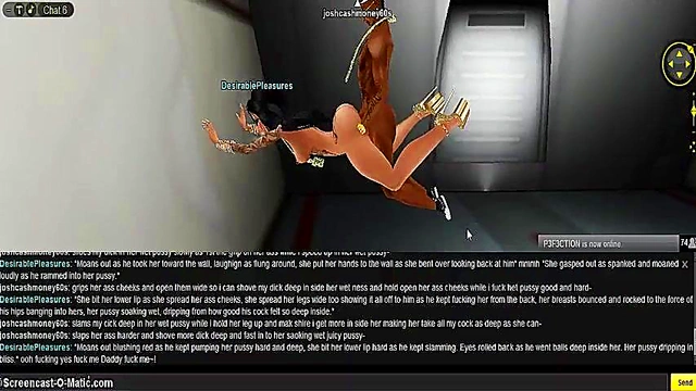 3D Hentai Porn Adventure – Space Ship DP Action With Game IMVU Characters