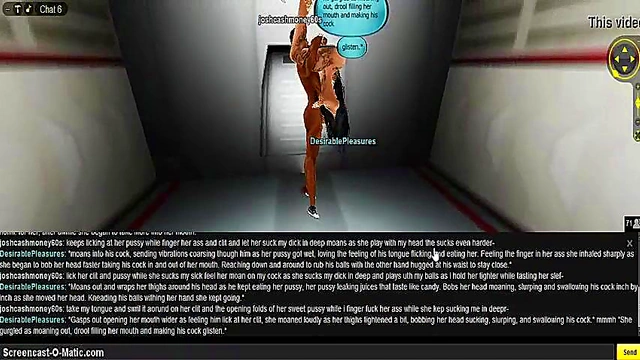 3D Hentai Porn Adventure – Space Ship DP Action With Game IMVU Characters