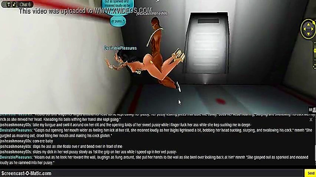 3D Hentai Porn Adventure – Space Ship DP Action With Game IMVU Characters