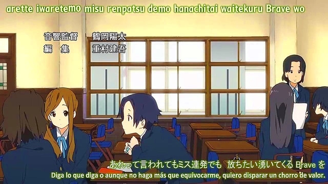 K-ON! Anime Girls Rock Out With Sexy Music Fantasies