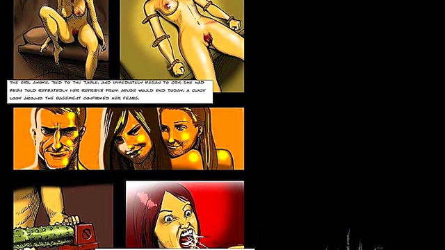 Screaming Cartoon Babes Get Fucked Hard In Every Position For Rough orgasms