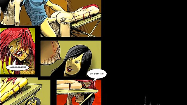 Screaming Cartoon Babes Get Fucked Hard In Every Position For Rough orgasms