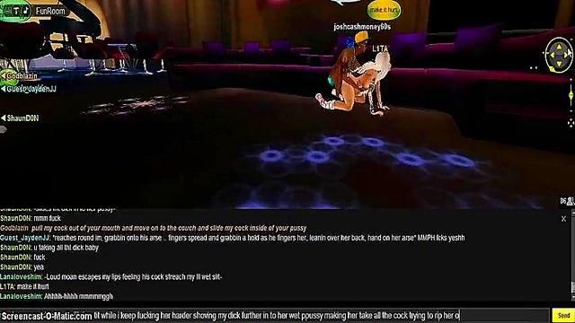 CMC Black Orgy Night – 3D Anime Girls Engage in Steamy IMVU Adventure