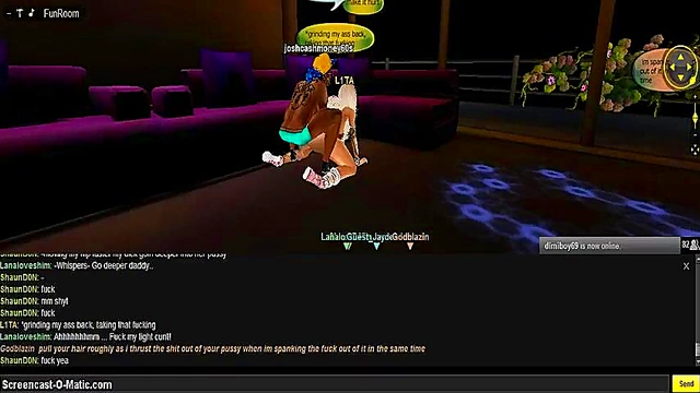 CMC Black Orgy Night – 3D Anime Girls Engage in Steamy IMVU Adventure