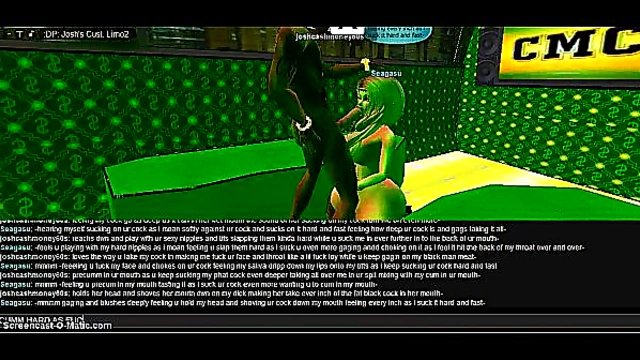 3D Anime Girl Gives Seductive Blowjob In Luxurious Sea Limousine