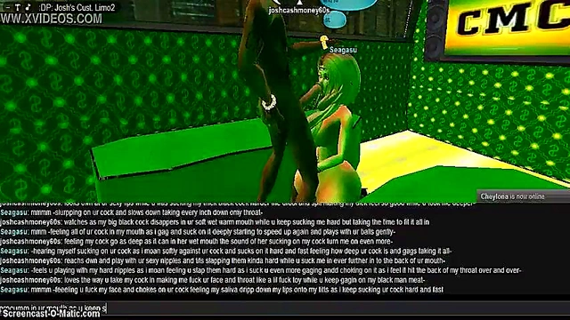 3D Anime Girl Gives Seductive Blowjob In Luxurious Sea Limousine