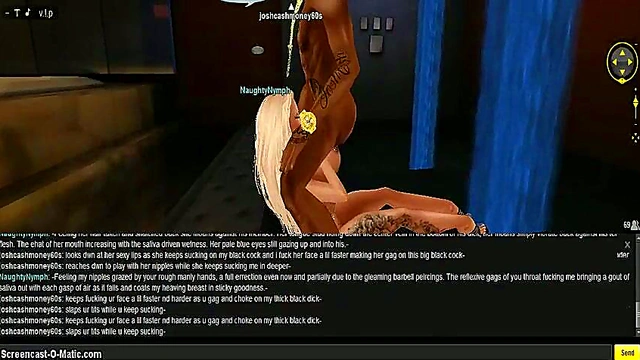 NyMP Head – 3D Anime Girl Seduces With Intense Blowjob Session