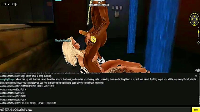 NyMP Head – 3D Anime Girl Seduces With Intense Blowjob Session