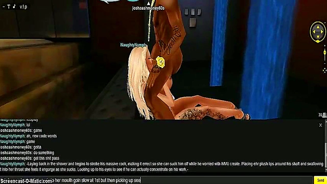 NyMP Head – 3D Anime Girl Seduces With Intense Blowjob Session