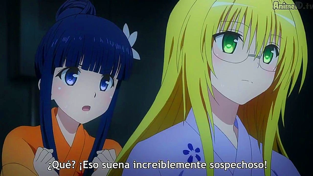 Horny Anime Chick Gets Wild in To Love-Ru Darkness Episode 4 Ecchi Scene