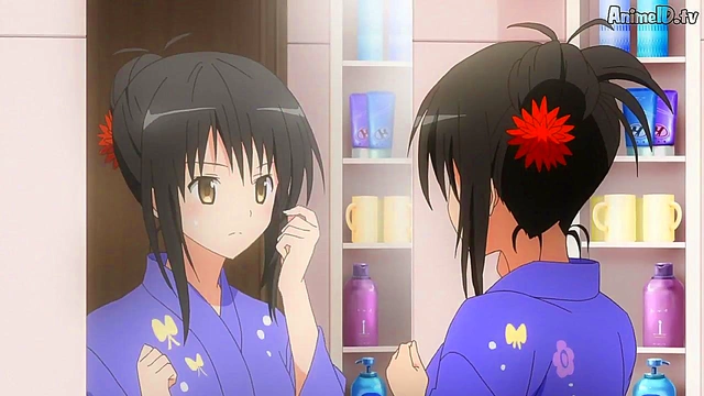 Horny Anime Chick Gets Wild in To Love-Ru Darkness Episode 4 Ecchi Scene