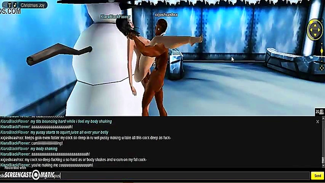 Kiara's X-Mas 3D Anime Adventure – Naughty Game Fun With IMVU Porn