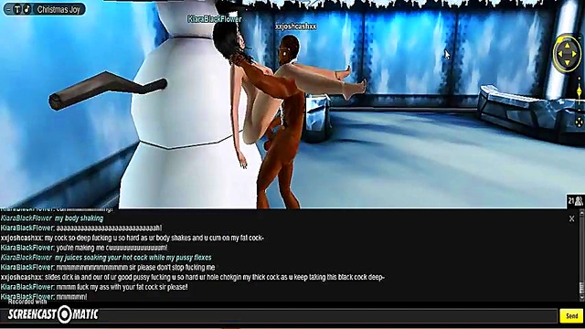 Kiara's X-Mas 3D Anime Adventure – Naughty Game Fun With IMVU Porn