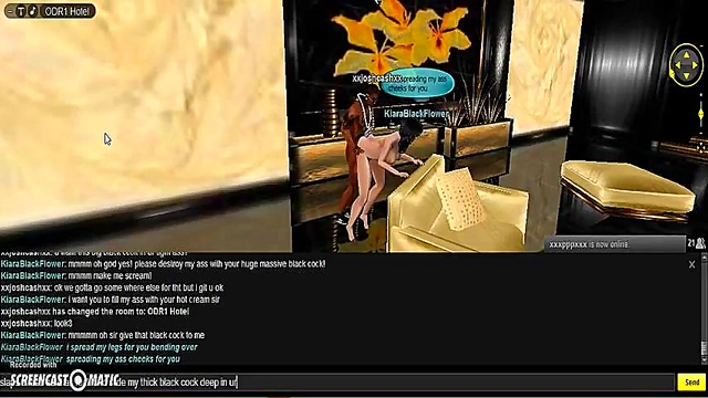 Kiara's X-Mas 3D Anime Adventure – Naughty Game Fun With IMVU Porn