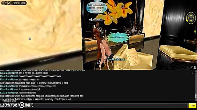 Kiara's X-Mas 3D Anime Adventure – Naughty Game Fun With IMVU Porn