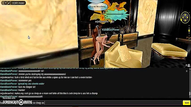 Kiara's X-Mas 3D Anime Adventure – Naughty Game Fun With IMVU Porn