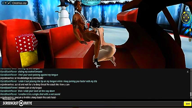 Kiara's X-Mas 3D Anime Adventure – Naughty Game Fun With IMVU Porn