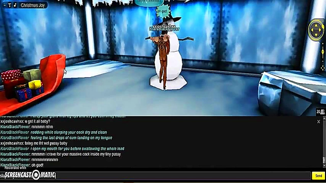 Kiara's X-Mas 3D Anime Adventure – Naughty Game Fun With IMVU Porn