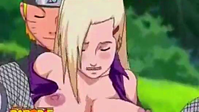 Naruto & Ino Hardcore Anime Sex Session heats up the Screen