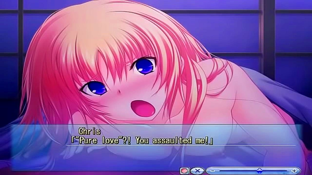 Majikoi S Chris Seduces With Anime Eroge Magic In Hot Scene