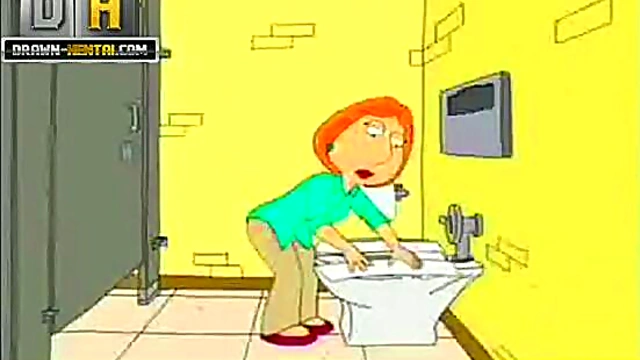 Redhead Lois Griffin Gets Fucked by Quagmire in Cabin for Cartoon BlowjobCumshot