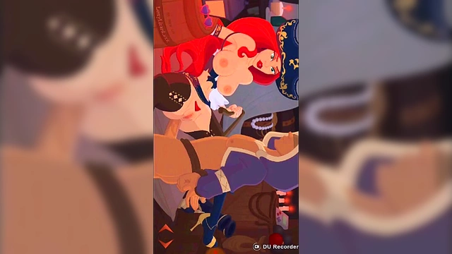 Horny Hentai Babe Enjoys Wild Anal Sex With Big Booty Ass