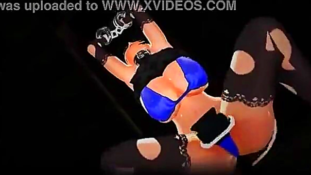 Horny Anime Babe Dances Seductively for Your Pleasure in MMD Animation