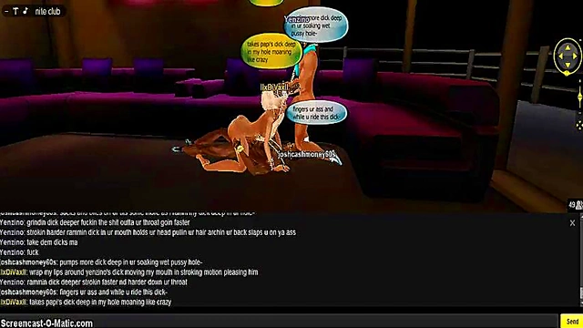 3D Diva Nite – Anime Game Chick Seduces in Hot IMVU Action