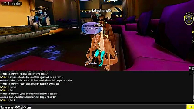 3D Diva Nite – Anime Game Chick Seduces in Hot IMVU Action