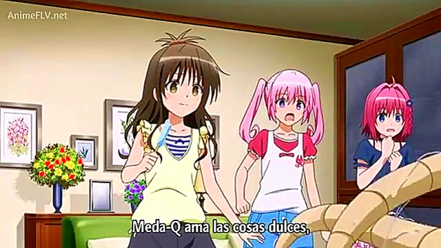 Hot Anime Chick Gets Wild In To Love-Ru DarknessOAD Session